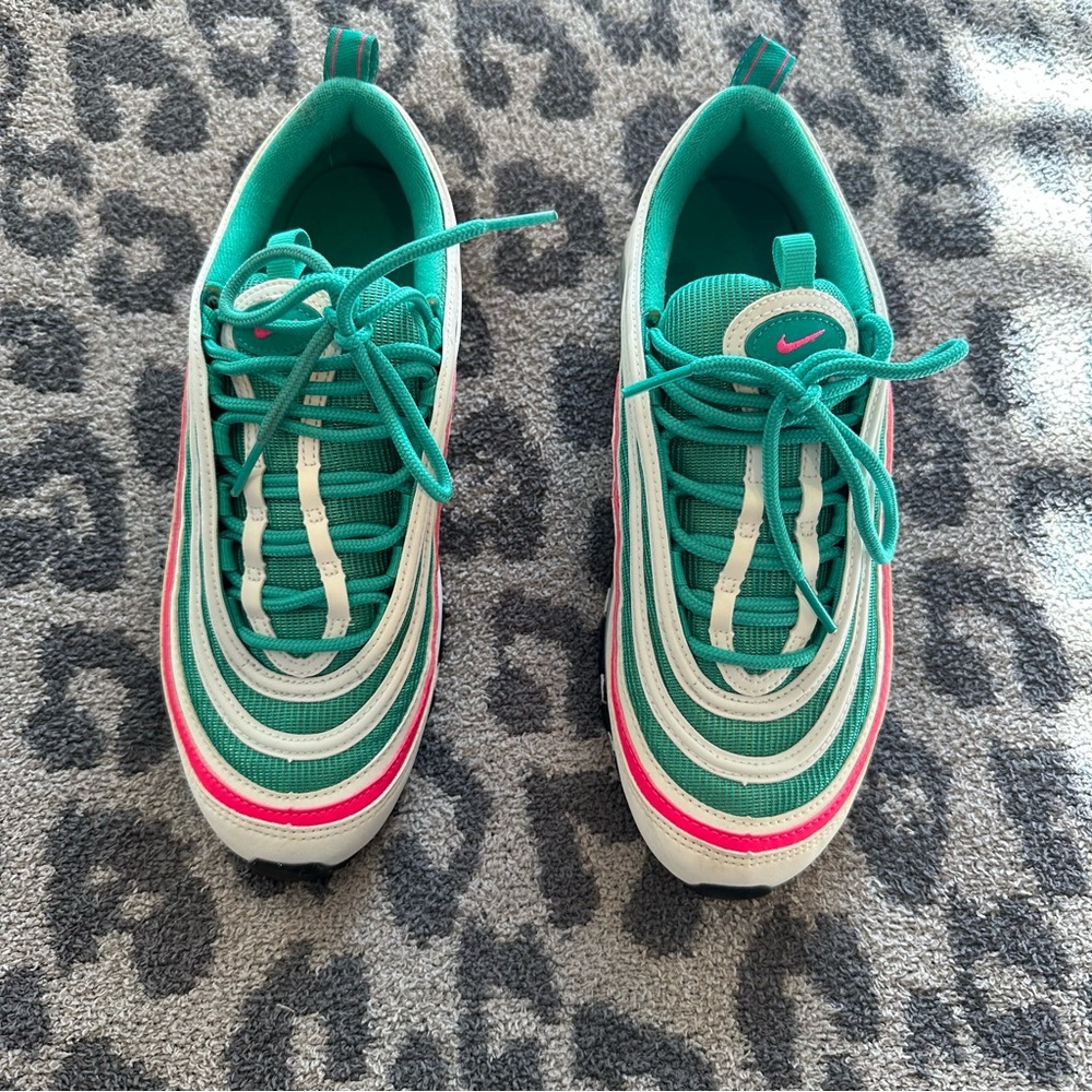 *sold* Nike Air Max 97 Shoes South Beach 6.5youth / 8womens